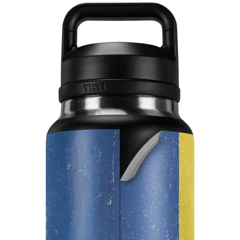 Sweden Flag Distressed YETI Rambler 36oz Bottle Skin